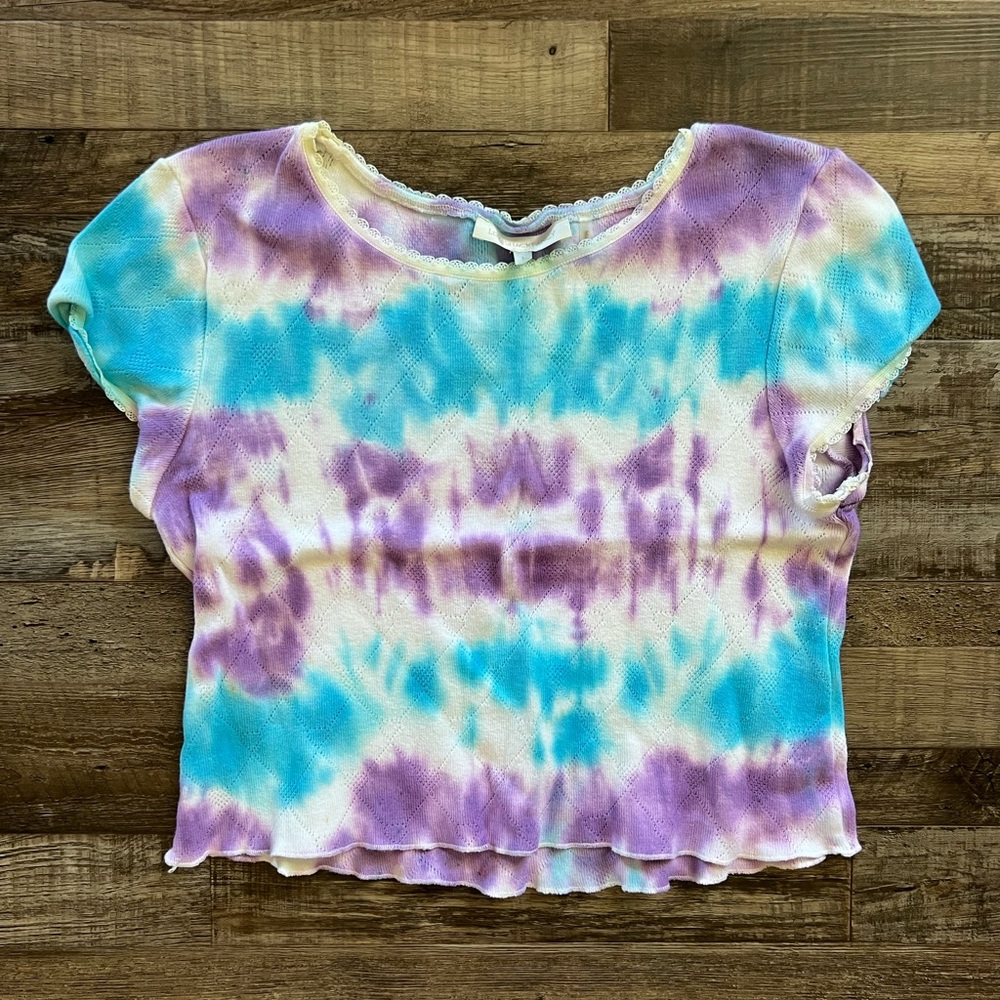 Loveshackfancy Custom Tie Dye Top - image 1
